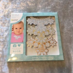 First year photo stickers for girl